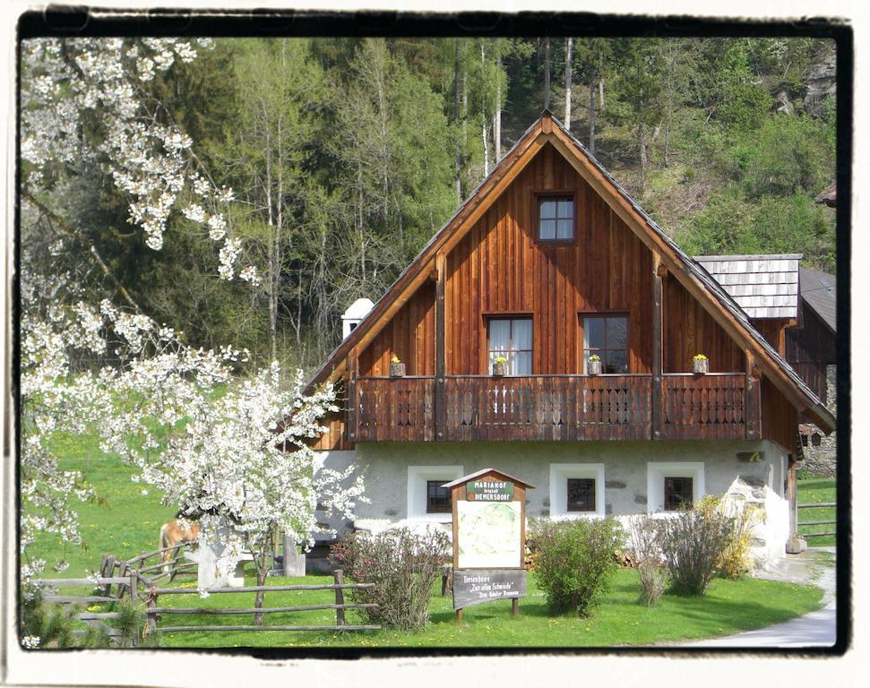 Ferienhaus "Zur Alten Schmiede" Mariahof ภายนอก รูปภาพ